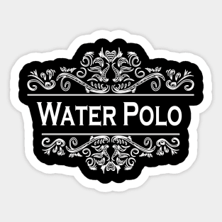 Water Polo Sport art Sticker